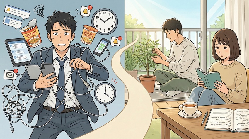 タイパ重視の疲弊を解決するための具体的な習慣