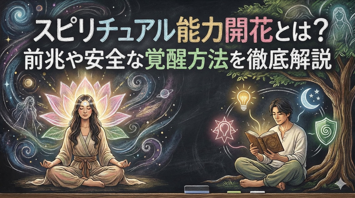 スピリチュアル能力開花とは？前兆や安全な覚醒方法を徹底解説