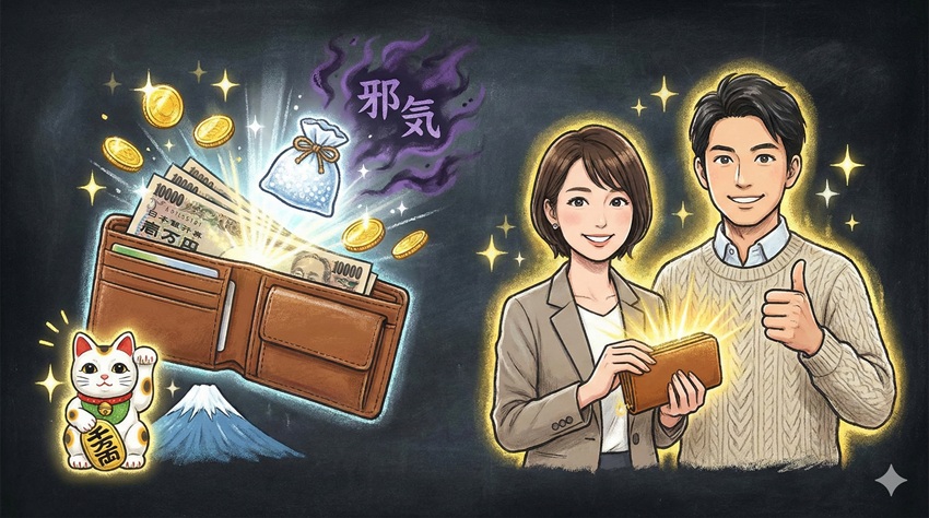 財布に塩を入れて金運を高めるとは？浄化の力