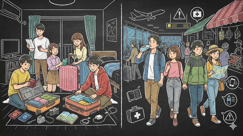 卒業旅行当日を最高に楽しむための準備と注意点