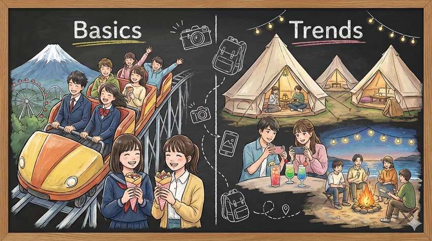 卒業旅行を中学生が120%楽しむための基本と最新トレンド