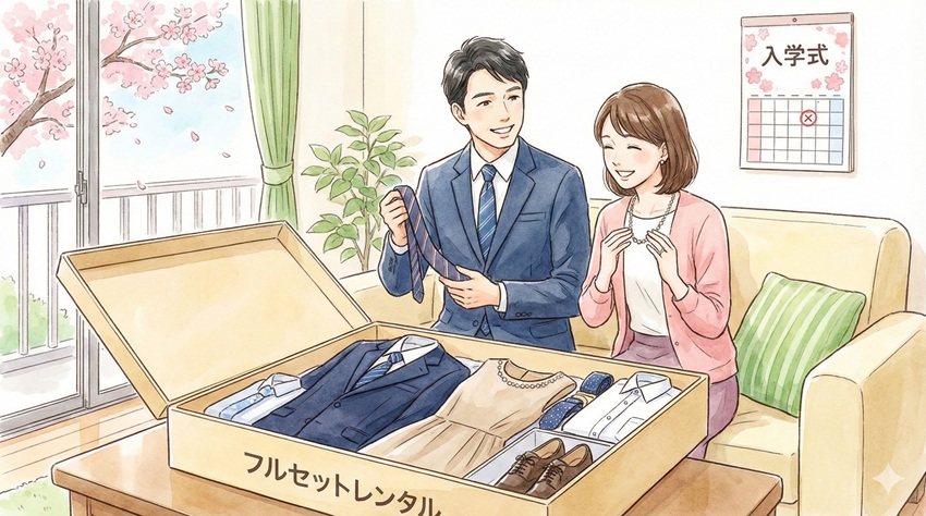 準備を最小限にする賢い選択！フルセットレンタルの活用ポイント