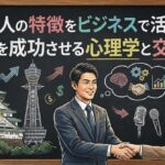 関西人の特徴をビジネスで活かす！商談を成功させる心理学と交渉術