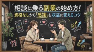 相談に乗る副業の始め方!資格なしから「感謝」を収益に変えるコツ