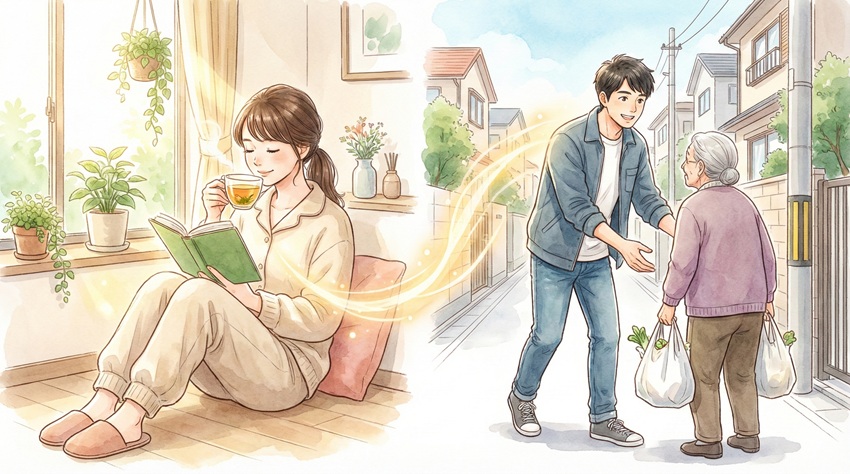 困っている人を助ける性格を磨くセルフケア術