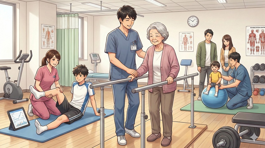 理学療法士とはどのような仕事？リハビリの役割