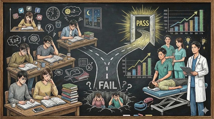 理学療法士の合格率が高いのに「落ちる人」の共通点とは？