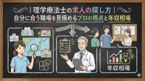 理学療法士の求人の探し方｜自分に合う職場を見極めるプロの視点と年収相場