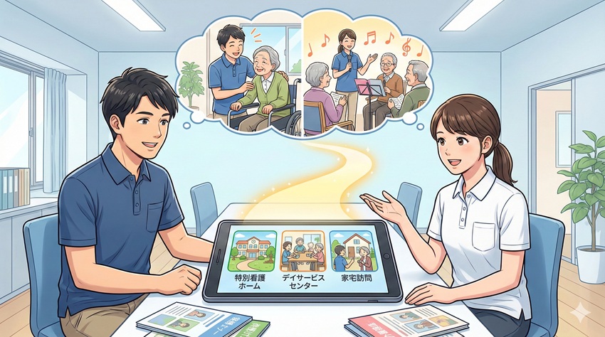 理想の介護福祉士の仕事内容を実現する職場選びのコツ