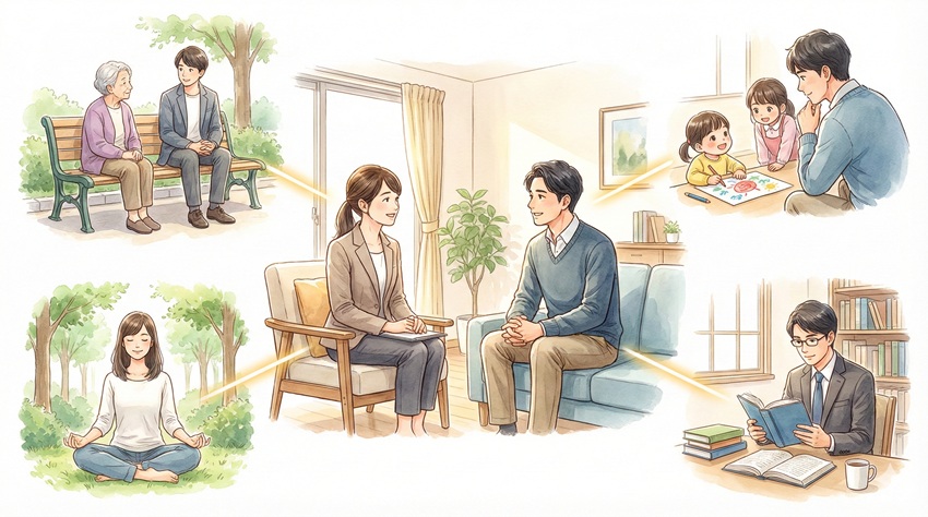 心理カウンセラーになるには？向いている人の特徴と適性