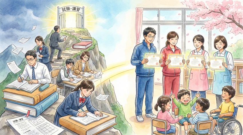 難易度は高い？特別支援学校教諭免許の試験と講習