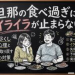 旦那の食べ過ぎにイライラが止まらない！食い尽くし夫の心理と平和を取り戻す5つの対策