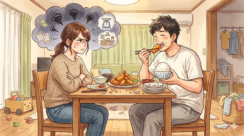 なぜ旦那の食べ過ぎにこれほどイライラするのか？