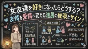 女友達を好きになったらどうする？友情を愛情へ変える進展の秘策とサイン