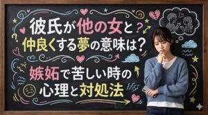 彼氏が他の女と仲良くする夢の意味は？嫉妬で苦しい時の心理と対処法