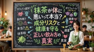 抹茶が体に悪いって本当？成分リスクと健康を守る正しい飲み方の真実