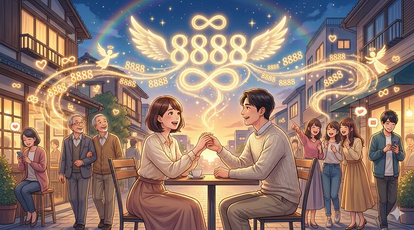 恋愛や人間関係に奇跡が？エンジェルナンバー「8888」にまつわる体験談