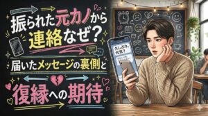 振られた元カノから連絡なぜ？届いたメッセージの裏側と復縁への期待