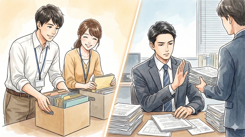 雑務を引き受けるべきタイミングと自分を守るための境界線