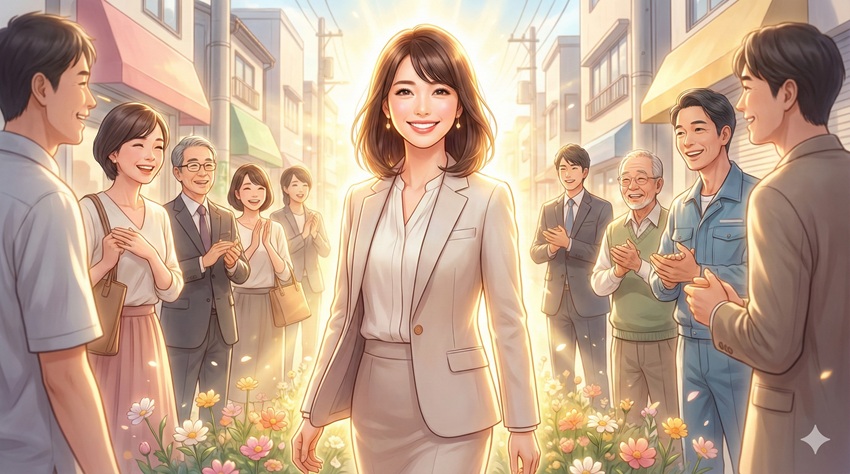 晴れ女で美人な人が放つ太陽のようなオーラの正体