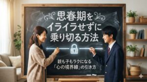 思春期をイライラせずに乗り切る方法｜親も子もラクになる「心の境界線」の引き方
