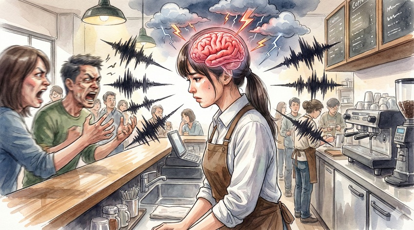 接客業で客にイライラすることとは？この章のポイント理不尽なクレームが脳に与える強烈なストレス