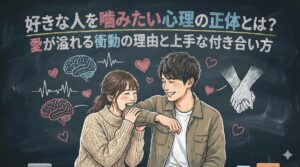 好きな人を噛みたい心理の正体とは?愛が溢れる衝動の理由と上手な付き合い方