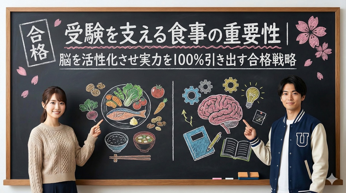 受験を支える食事の重要性|脳を活性化させ実力を100%引き出す合格戦略