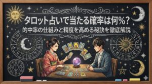 タロット占いで当たる確率は何％？的中率の仕組みと精度を高める秘訣を徹底解説