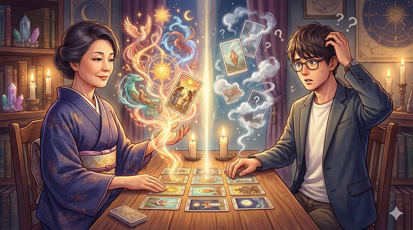 タロット占い 当たる確率を大きく左右する要因とは占い師の解釈力とインスピレーションの差