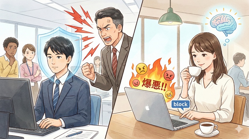 職場やネットにいる煽る人への賢い対処法