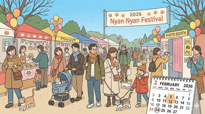 2026年の猫の日はいつ？最新のイベントと楽しみ方
