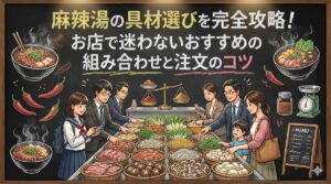 麻辣湯の具材選びを完全攻略！お店で迷わないおすすめの組み合わせと注文のコツ