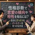 性格診断で恋愛の傾向や相性を知るには？自分にぴったりのパートナーを見つける方法