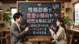 性格診断で恋愛の傾向や相性を知るには?自分にぴったりのパートナーを見つける方法