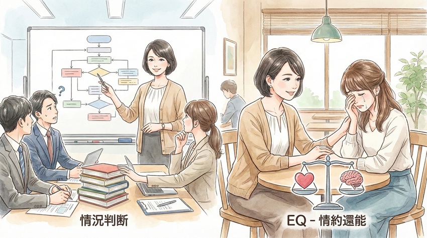 本当に賢い女性が持つ真の賢さとは？知識の量より「状況判断力」に長けている感情と論理のバランスを保つ心の知能指数（EQ）