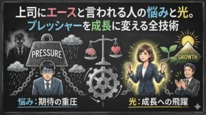 上司にエースと言われる人の悩みと光。プレッシャーを成長に変える全技術