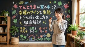 てんとう虫が家の中に？幸運のサインと生態・上手な追い出し方を徹底解説