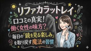 リファカラットレイ 口コミの真実!働く女性の味方?毎日の「鏡を見る楽しみ」を取り戻す魔法の習慣