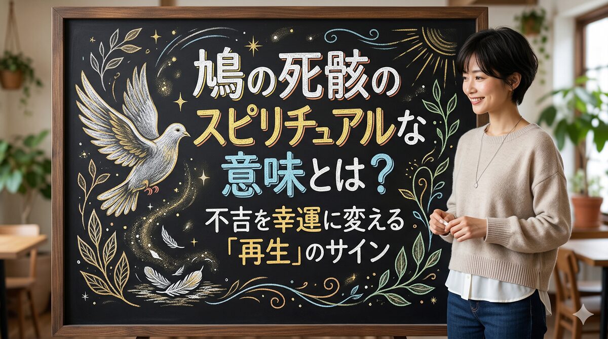 鳩の死骸のスピリチュアルな意味とは?不吉を幸運に変える「再生」のサイン