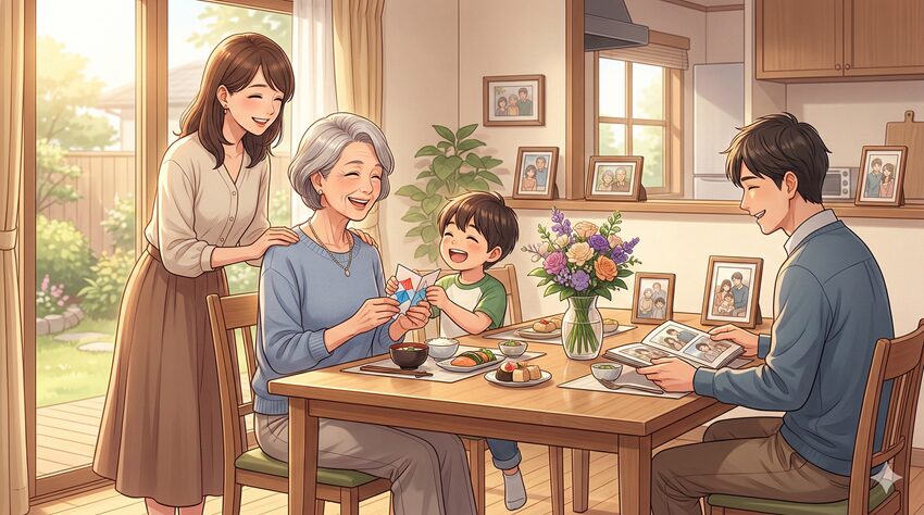 喜寿をお祝いしない方がいいという不安を解消して喜ばれる方法この章のポイント「お祝い」という言葉を使わず感謝を伝える新しいスタイル