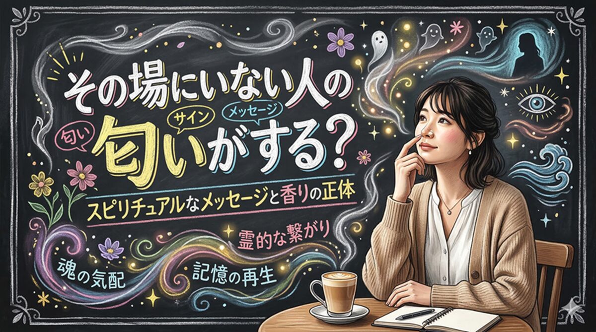 その場にいない人の匂いがする？スピリチュアルなメッセージと香りの正体
