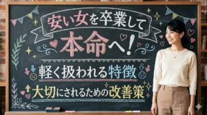 安い女を卒業して本命へ！軽く扱われる特徴と大切にされるための改善策