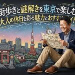 街歩きと謎解きを東京で楽しむ！大人の休日を彩る魅力とおすすめガイド