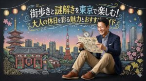 街歩きと謎解きを東京で楽しむ!大人の休日を彩る魅力とおすすめガイド
