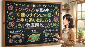 テントウムシが家の中に？幸運のサインと生態・上手な追い出し方を徹底解説