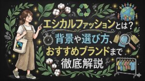 エシカルファッションとは？背景や選び方、おすすめブランドまで徹底解説