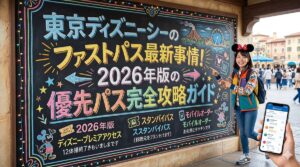 東京ディズニーシーのファストパス最新事情!2026年版の優先パス完全攻略ガイド