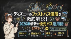 ディズニーのファストパス値段を徹底解説！2026年最新の優先パス活用術