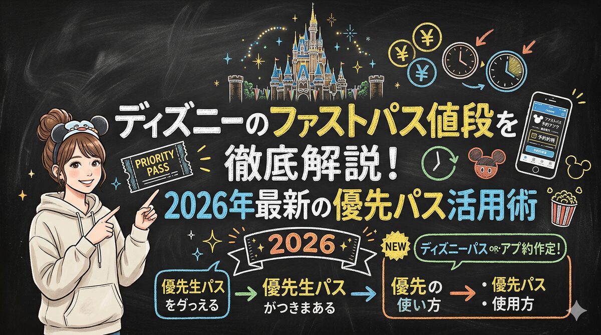 ディズニーのファストパス値段を徹底解説!2026年最新の優先パス活用術